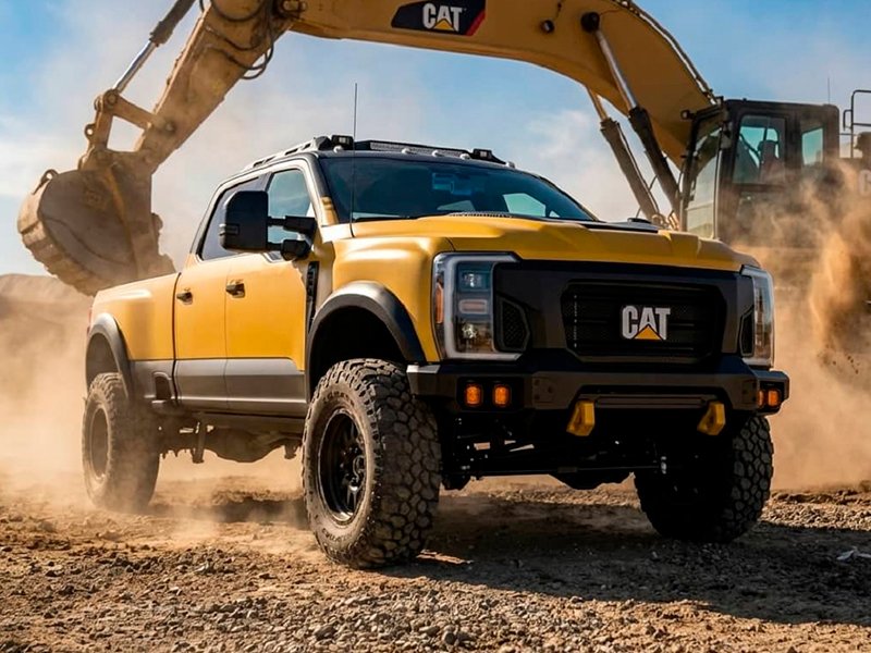 Caterpillar Cat Truck 4×4 existe mesmo? Entenda tudo sobre o modelo. 7 cattruck07