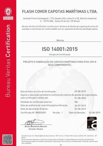 certificação iso 14001